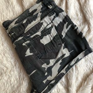 Camo shorts